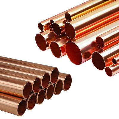 품질  C10100 C10200 99.9% Pure Copper Piping C11000 15mm 22mm For Water Pipes 공장