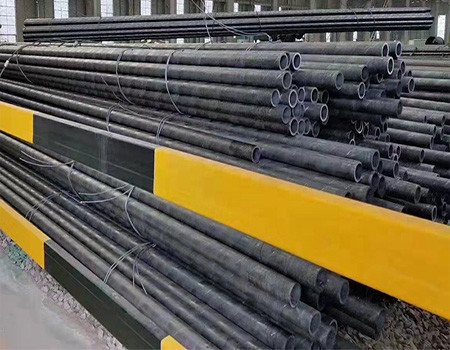 Q235는 뜨거운 굴려진 무계목 강관 ASTM A53 Gr.B 탄소 전기 저항 용접법 웰드 라운드를 검게합니다