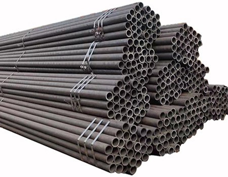 Q235는 뜨거운 굴려진 무계목 강관 ASTM A53 Gr.B 탄소 전기 저항 용접법 웰드 라운드를 검게합니다